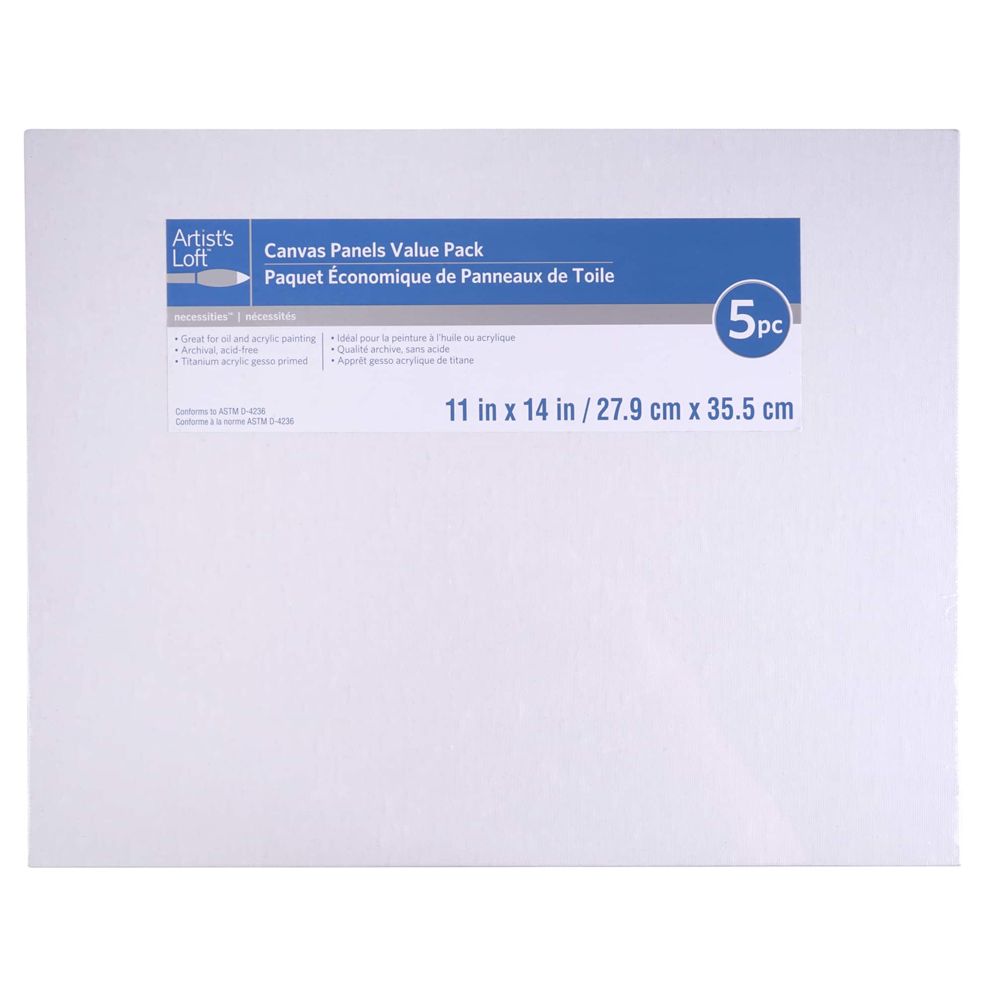 Canvas Panel Value Pack by Artist's Loft® Necessities